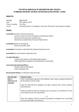 Minutes - Thursday 29 February 2024