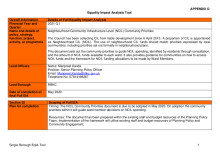 Equality Impact Assessment