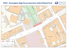 PSPO - Kensington High Street (junction with) Holland Park