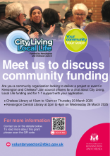  City Living, Local Life Poster for Library sessions