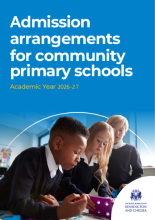 Admission arrangements for community primary schools -  Academic Year 2026-27