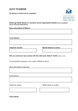 Duty to refer housing form - amended July 2025