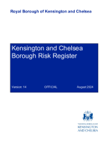 Kensington and Chelsea Borough Risk Register 2024