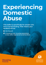 Experiencing domestic abuse