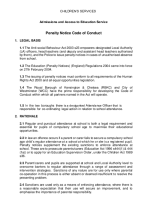 Penalty Notice Code of Conduct April 2018