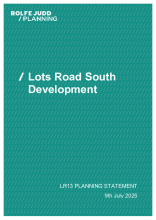 Lots Road South redevelopment - planning statement