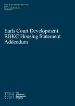 Earls Court Housing Statement Addendum September 2025