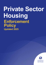 Private Sector Housing Enforcement Policy 2025
