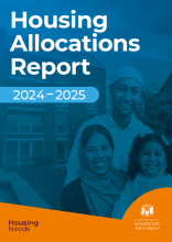Housing Allocations Report 2024 to 2025