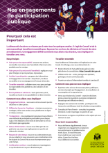 Public Participation Commitments - French