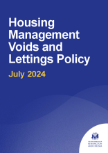 Housing Management Voids and Lettings Policy July 2024