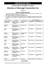 Abingdon - Notice of Poll