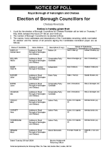 Chelsea Riverside - Notice of Poll