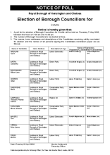 Colville - Notice of Poll