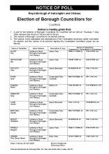 Courtfield - Notice of Poll
