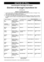 Notting Dale - Notice of Poll