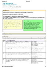 TSM Tenants Questionnaire 2025