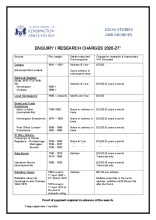 2026-27 Research and Service Fees