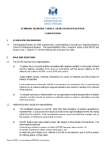 RBKC SACRE Constitution