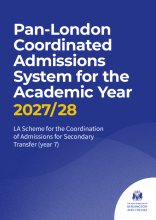 Pan-London Coordinated Admissions System for the Academic Year 2027/28 (Secondary)