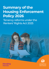 Summary of the Housing Enforcement Policy 2026