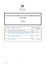 RBKC Housing Management Asbestos policy
