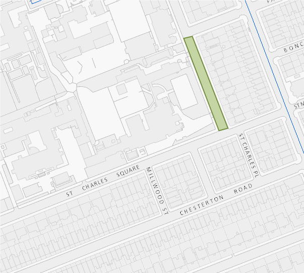 All Saints Catholic College School Street road closure area