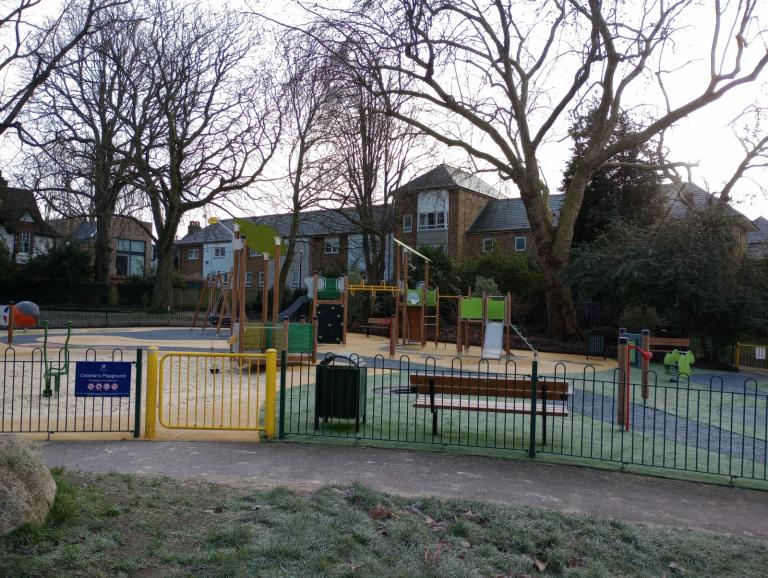 View of children's play area