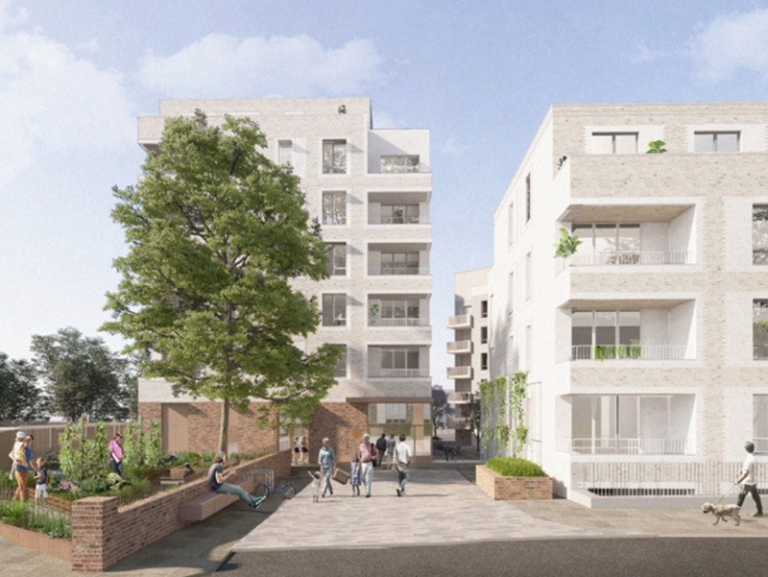 Rendering of completed Barlby development,