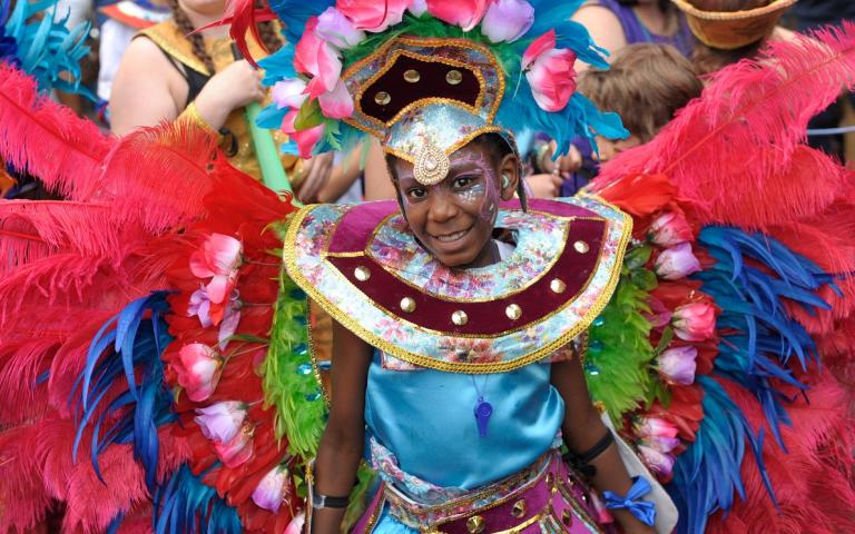 A Carnivalist celebrates the Notting Hill Carnival