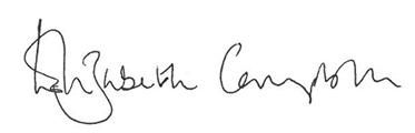 Elizabeth Campbell signature