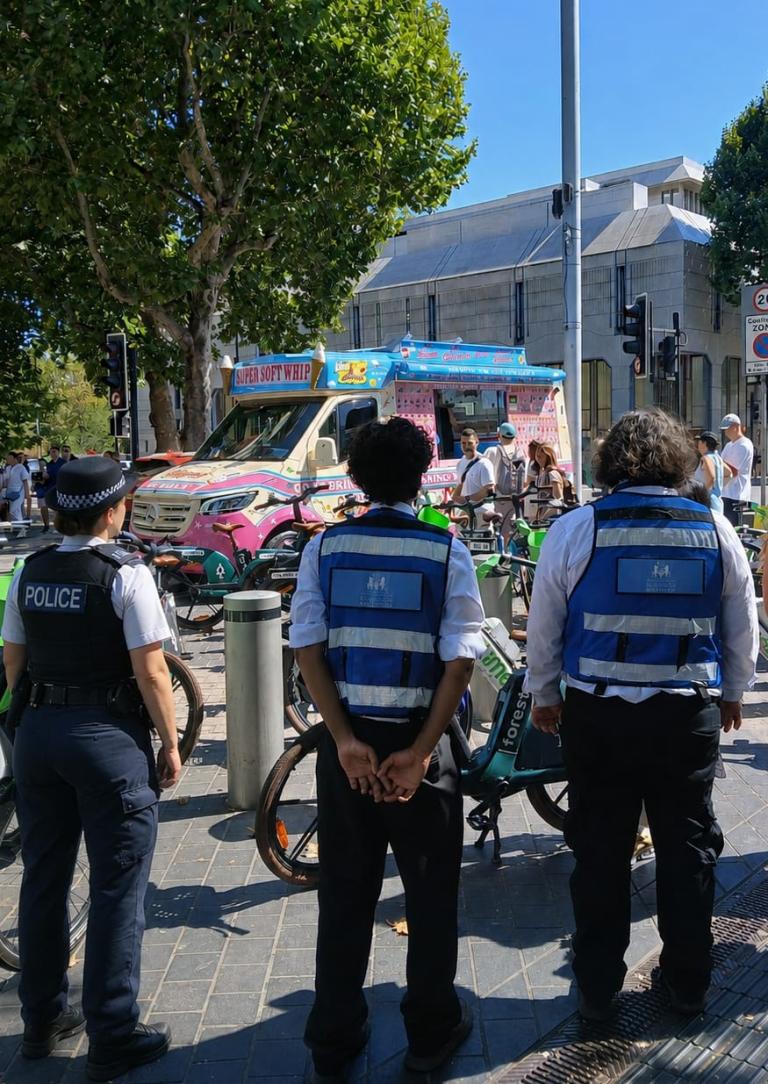 Enforcement officers on the lookout for illegal trading in South Kensington