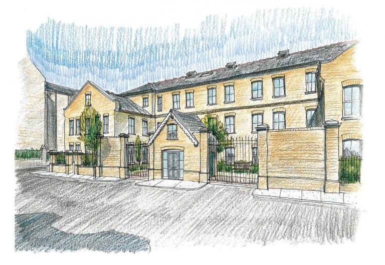 Indicative sketch of proposed development at 15-17 Hewer Street Indicative sketch of proposed development at 15-17 Hewer Street