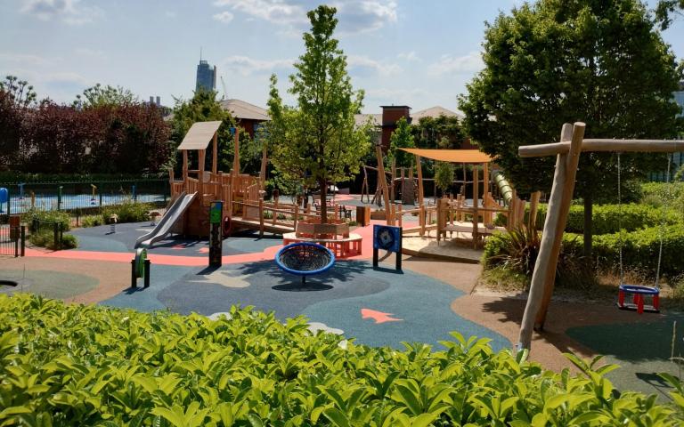 Kensington Memorial Park playground