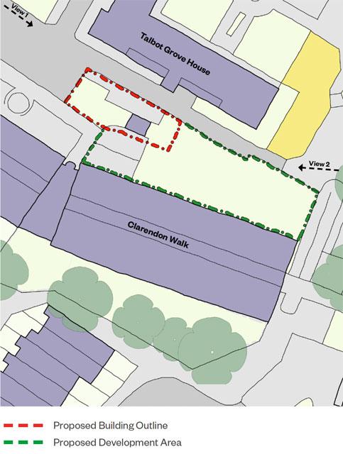 Map outline of the chosen location in specific area Map outline of the chosen location in specific area