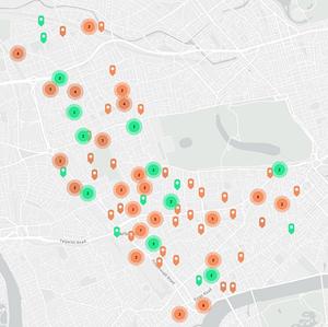 a map of approved funding allocation