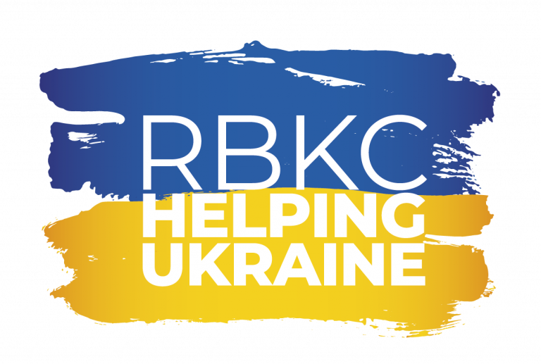 BKC Helping Ukraine appeal graphic