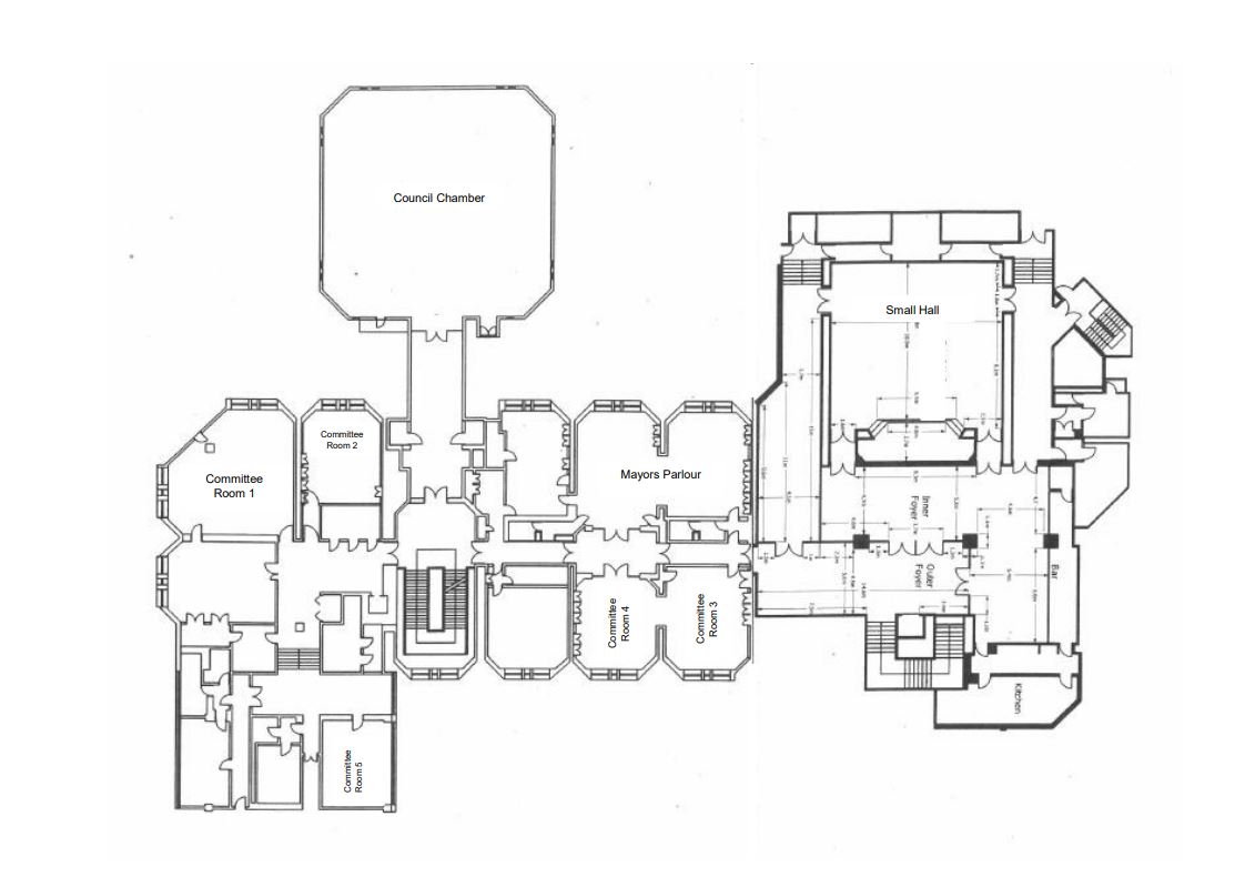 Committee rooms - floor plans