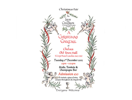 Save the Children Christmas Fair poster