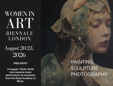  Women in Art Biennale London poster