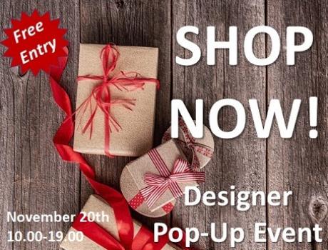 Designer pop-up fashion event